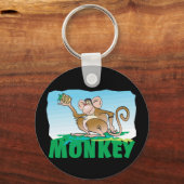 Porte-clés Petit Singe amical (Recto)