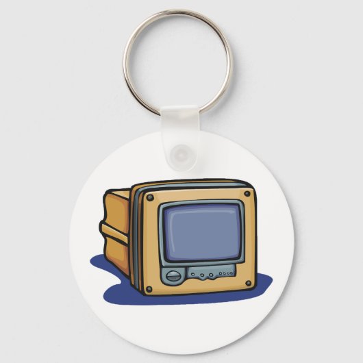 Porte-clés Petit téléviseur (Recto)
