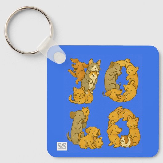 Porte-clés Petit YOLO (Recto)