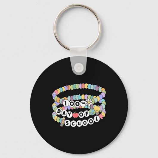 Porte-clés Petite Fille 100 Jours De Bracelet D'Amitié Scolai (Recto)