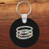 Porte-clés Petite Fille 100 Jours De Bracelet D'Amitié Scolai (Recto)