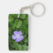 Porte-clés Petite Fleur Violette  (Dos)