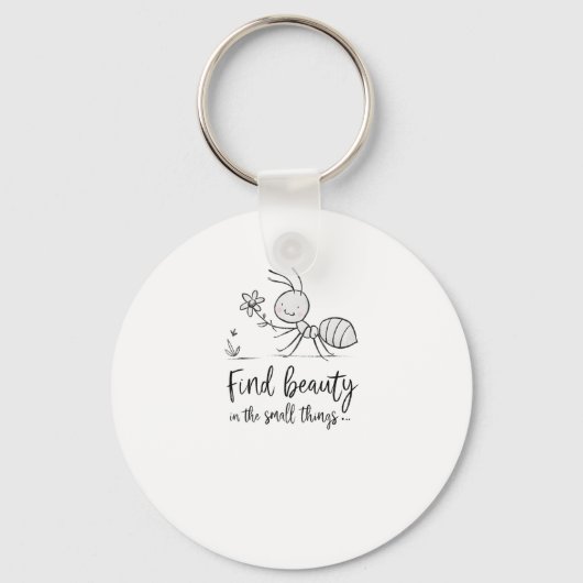 Porte-clés Petite fourmi - Sticker pour fourmi1 (Recto)