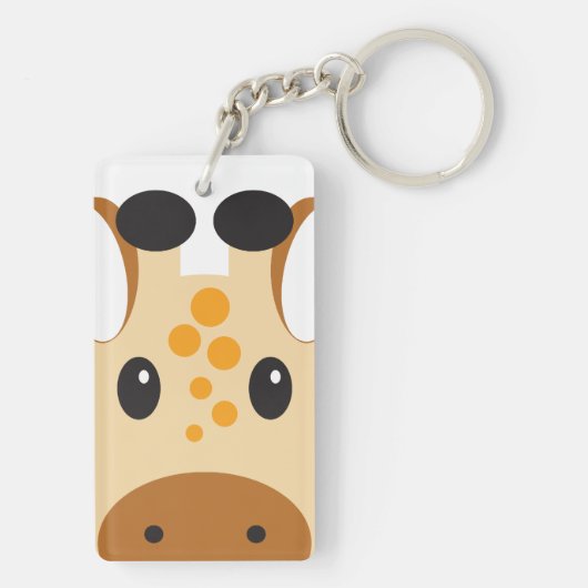 Porte-clés Petite Giraffe (Dos)