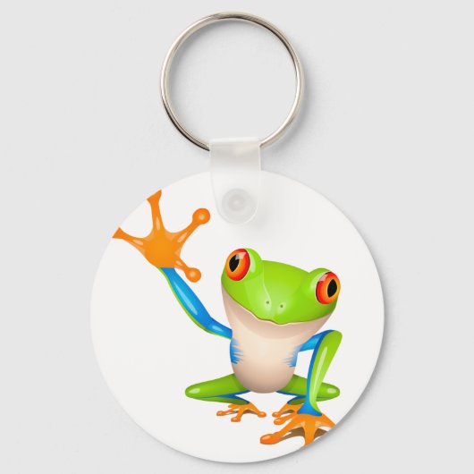 Porte-clés Petite grenouille (Recto)