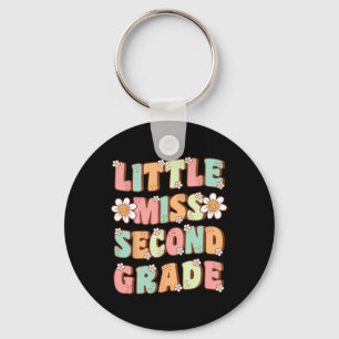 Porte-clés Petite Miss Deuxième Année Cute Super Première Jou