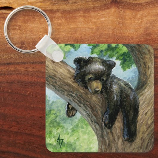 Porte-clés Petite Ours Lazy (Recto)