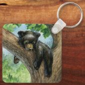 Porte-clés Petite Ours Lazy (Verso)