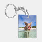 Porte-clés Petite porcelet (Devant gauche)