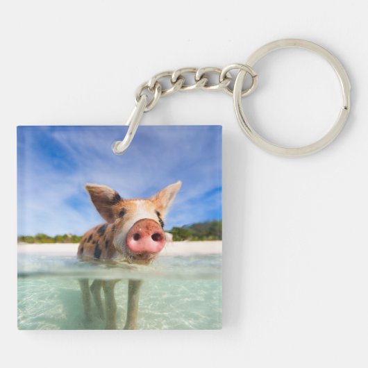 Porte-clés Petite porcelet (Dos)