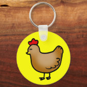 Porte-clés Petite poule (Recto)