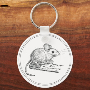 Porte-clés Petite Souris Crayon