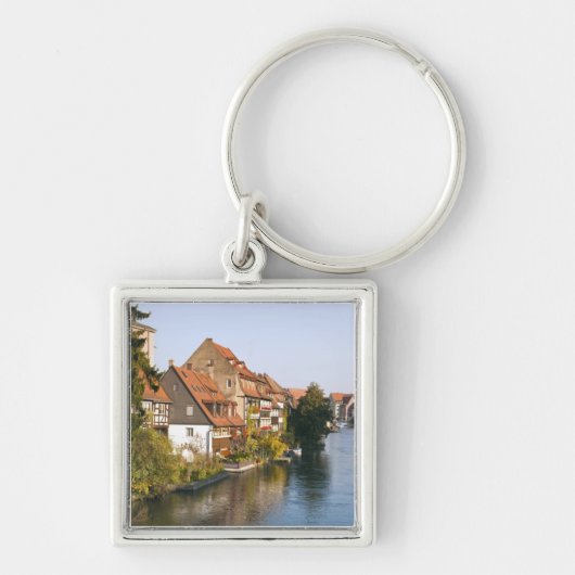 Porte-clés Petite Venise (Klein Venedig) et rivière Regnitz (Devant)