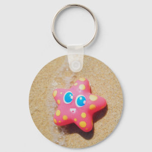 Porte-clés Petites étoiles de mer