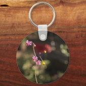 Porte-clés Petites Fleurs Roses (Verso)