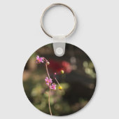 Porte-clés Petites Fleurs Roses (Verso)