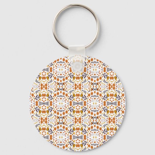 Porte-clés Petites Fleurs Sauvages (Recto)