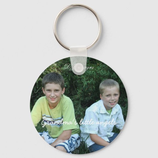 Porte-clés Petits anges de grand-mère, DJ Designs (Recto)
