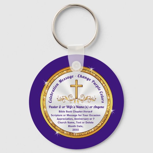 Porte-clés Petits cadeaux pour les membres de l'Église ou de (Recto)