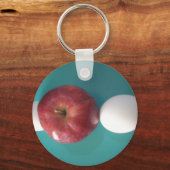 Porte-clés Petits-déjeuners copains : Deux oeufs $an Apple St (Recto)