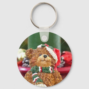 Porte-clés Petits ours Noël