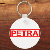 Porte-clés Petra Stamp (Recto)