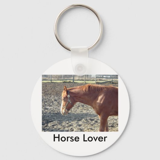 Porte-clés Petty Chestnut Horse (Recto)