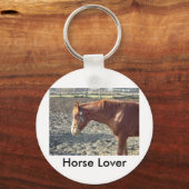Porte-clés Petty Chestnut Horse (Recto)