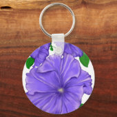 Porte-clés Petunia pourpre (Recto)