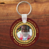 Porte-clés Peu coûteux, Faveurs pour l'anniversaire de l'égli (Recto)