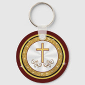 Porte-clés Peu coûteux, Faveurs pour l'anniversaire de l'égli (Verso)