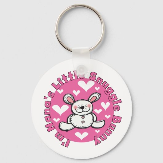 Porte-clés Peu de lapin du câlin de Nana (Recto)