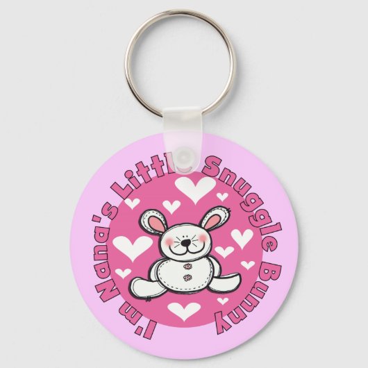 Porte-clés Peu de lapin du câlin de Nana (Recto)