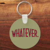 Porte-clés Peu importe. (Recto)