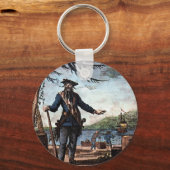 Porte-clés Peur Barbe Noire Pirate ! (Recto)