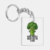 Porte-clés Peut-être que Broccoli ne t'aime pas non plus (Devant gauche)