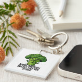 Porte-clés Peut-être que Broccoli ne t'aime pas non plus (Devant Droit)