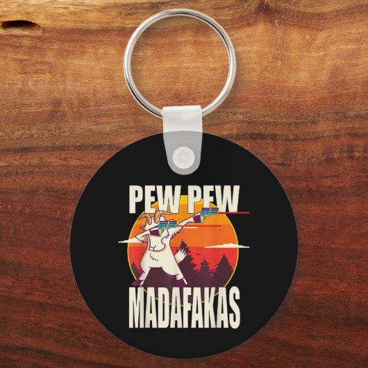 Porte-clés Pew Pew Madafakas (Recto)