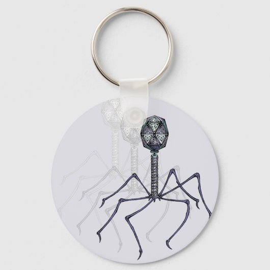 Porte-clés Phage (Recto)