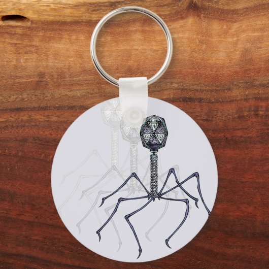 Porte-clés Phage (Recto)