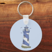 Porte-clés Phare bleu (Recto)