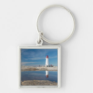 Porte-clés Phare Canada de la crique de Peggy