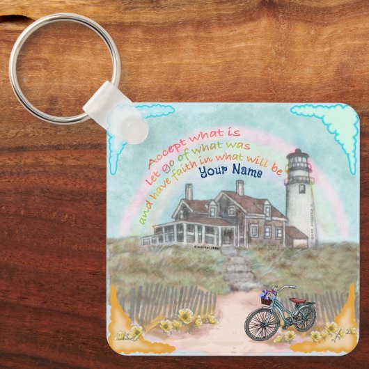 Porte-clés Phare d'acceptation (Recto)