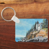 Porte-clés Phare de Bass Harbor (Verso)