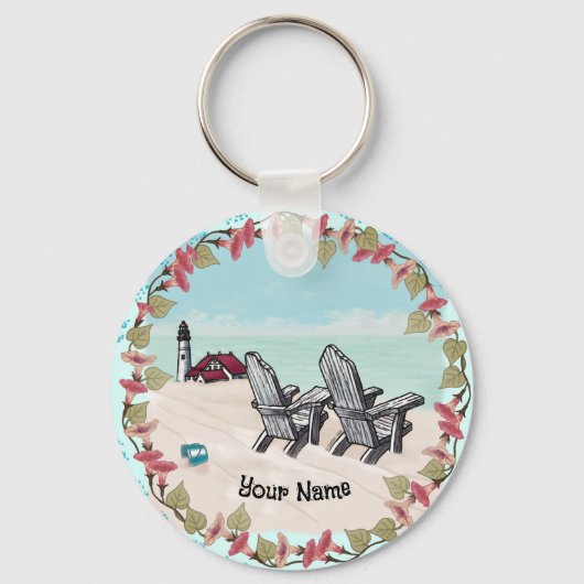 Porte-clés Phare de Beach Chair (Recto)