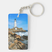 Porte-clés Phare de Boston, Massachusetts (Dos)