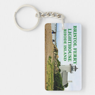 Porte-clés Phare de Bristol Ferry, Rhode Island