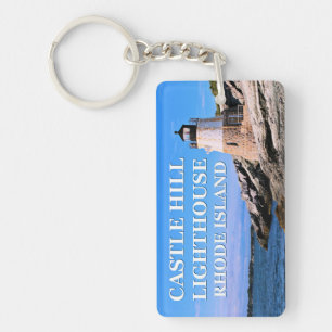 Porte-clés Phare de Castle Hill, Rhode Island