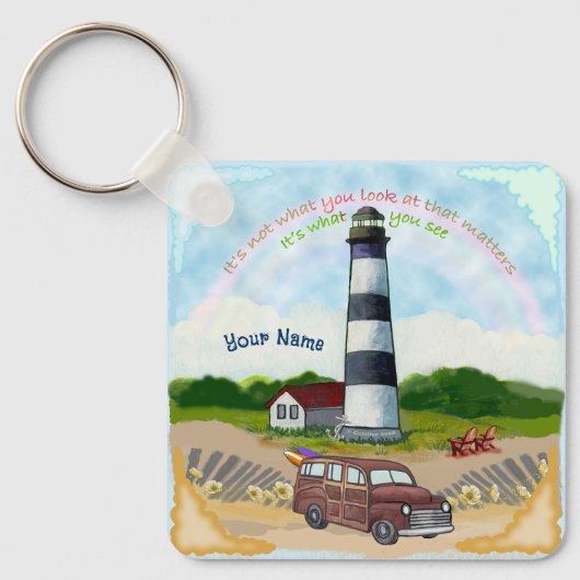 Porte-clés Phare de Choice Rainbow (Recto)