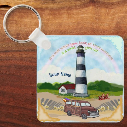 Porte-clés Phare de Choice Rainbow (Recto)